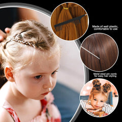 auroray mini bands securing a child’s ponytail with neat gentle hold
