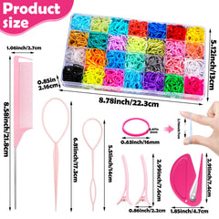auroray color sorted box with 28 colors neatly separated for easy selection