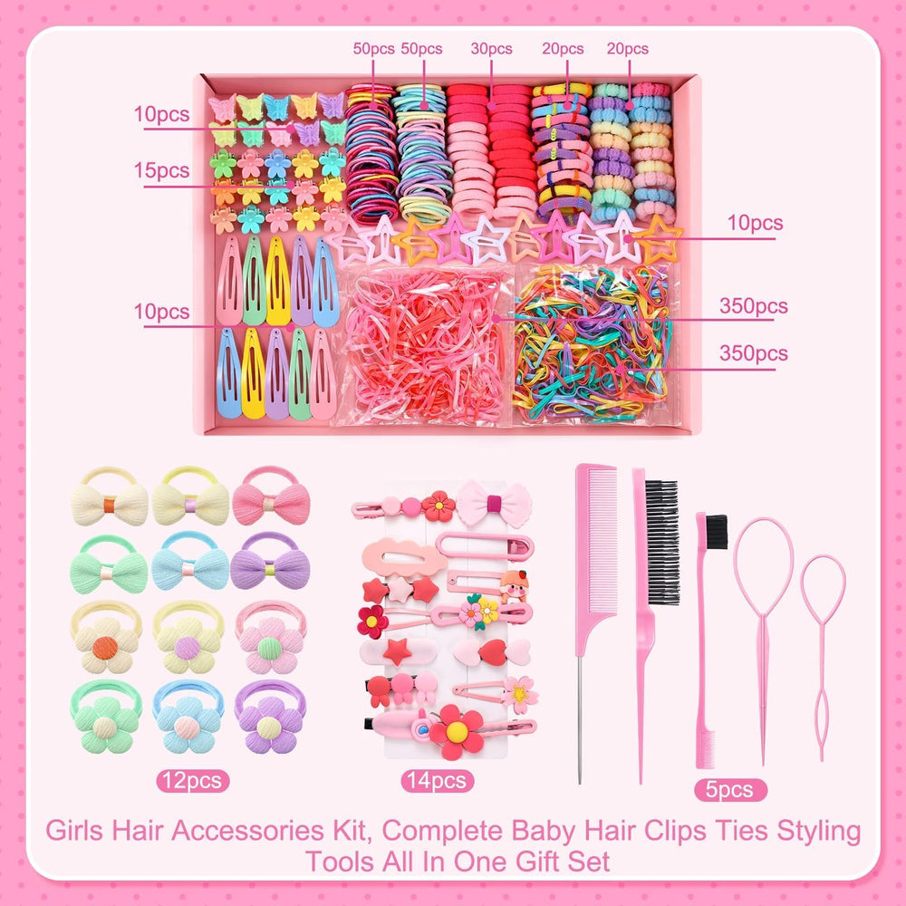 auroray colorful rubber bands pile illustrating variety and easy styling