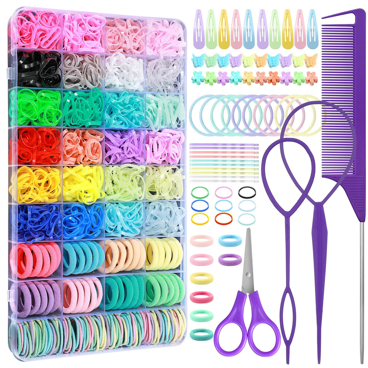 auroray organizer box open showing full accessory assortment and easy selection