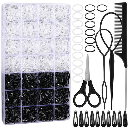 auroray front packaging showing 1500 bands and accessories for organized storage