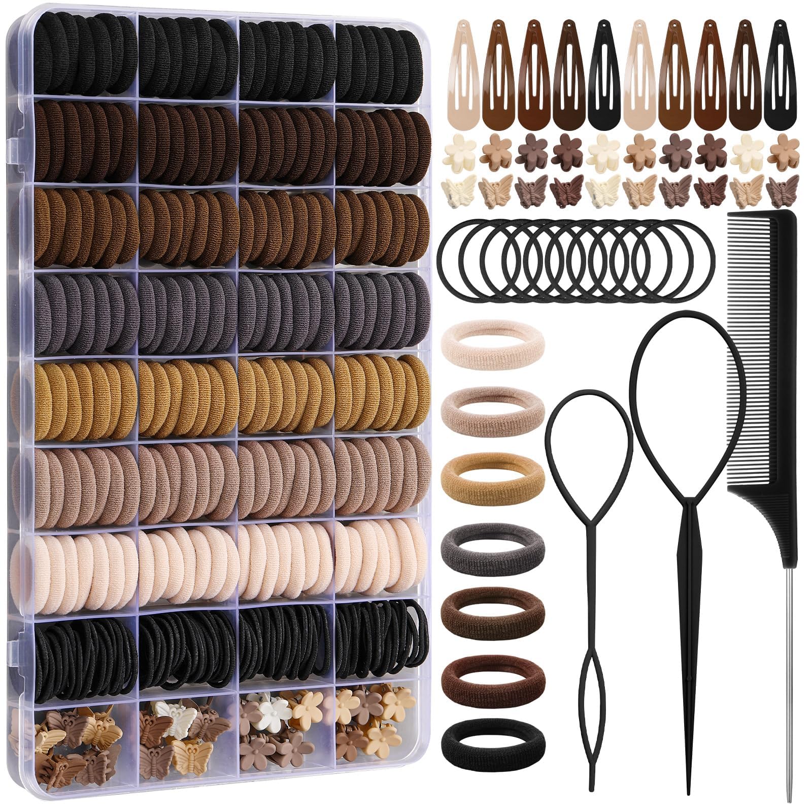 auroray front packaging showing full 360-piece set and organization benefits
