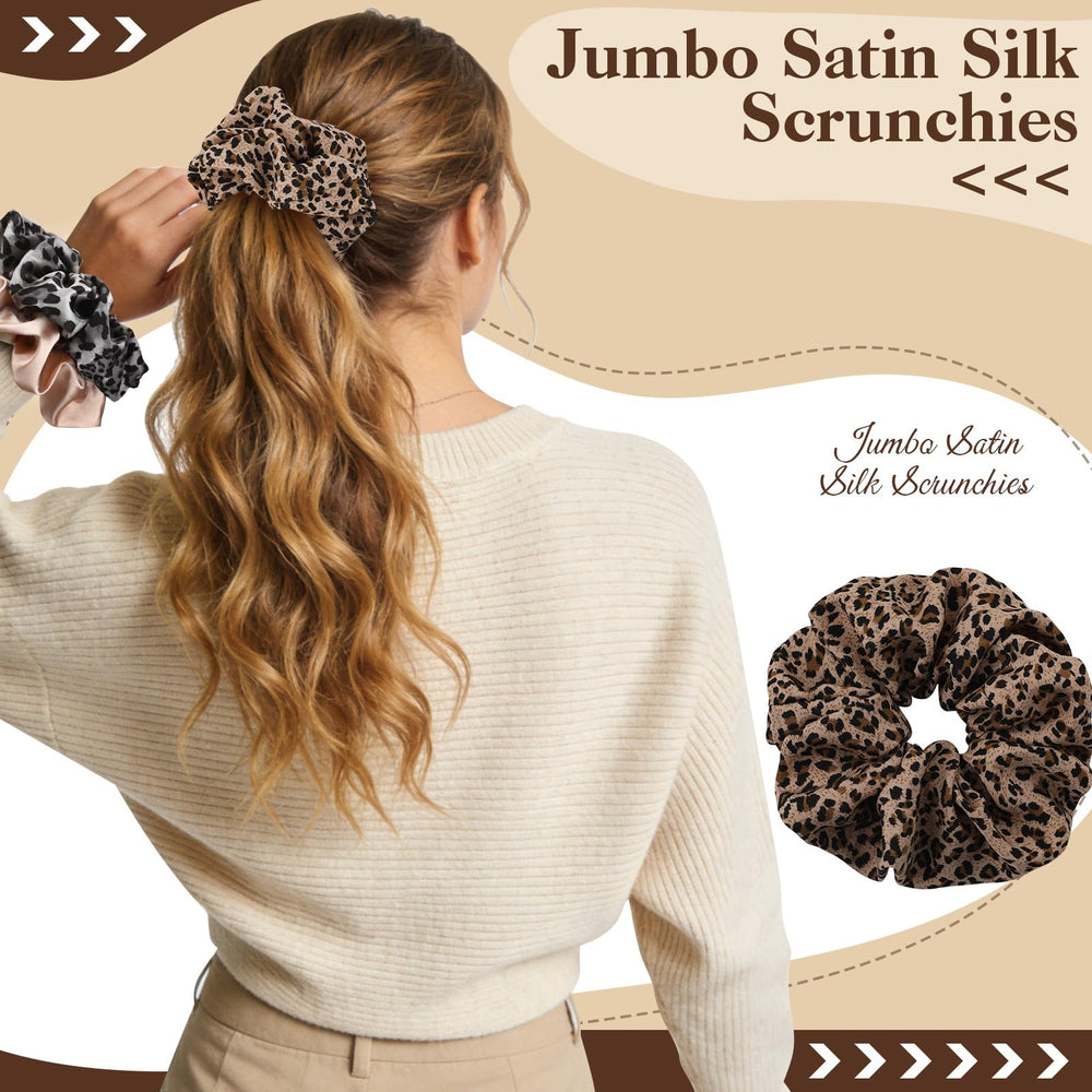 auroray scrunchie in hand demonstrating large scale and comfortable grip benefit