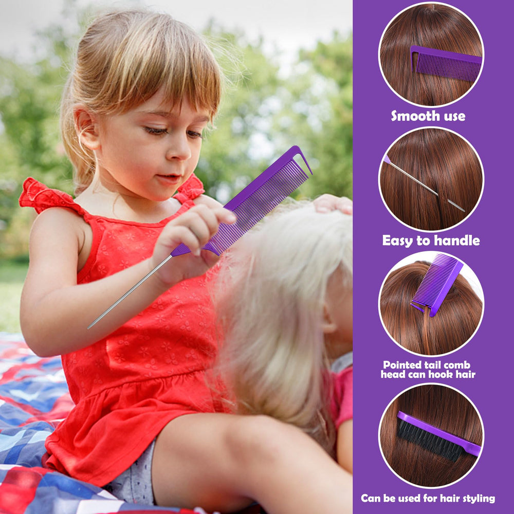 auroray in use on baby ponytail, gentle hold without damage