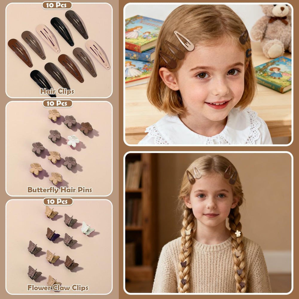 auroray hair loop tools and rat-tail comb for easier parting and styling