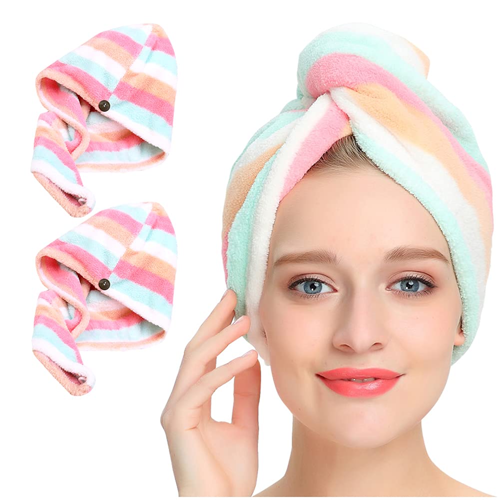 AuroTrends towel front view rainbow pack showing vibrant colors and soft feel