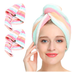 AuroTrends towel front view rainbow pack showing vibrant colors and soft feel