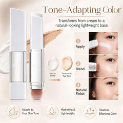 Aurovida foundation stick inside a handbag for quick touch-ups