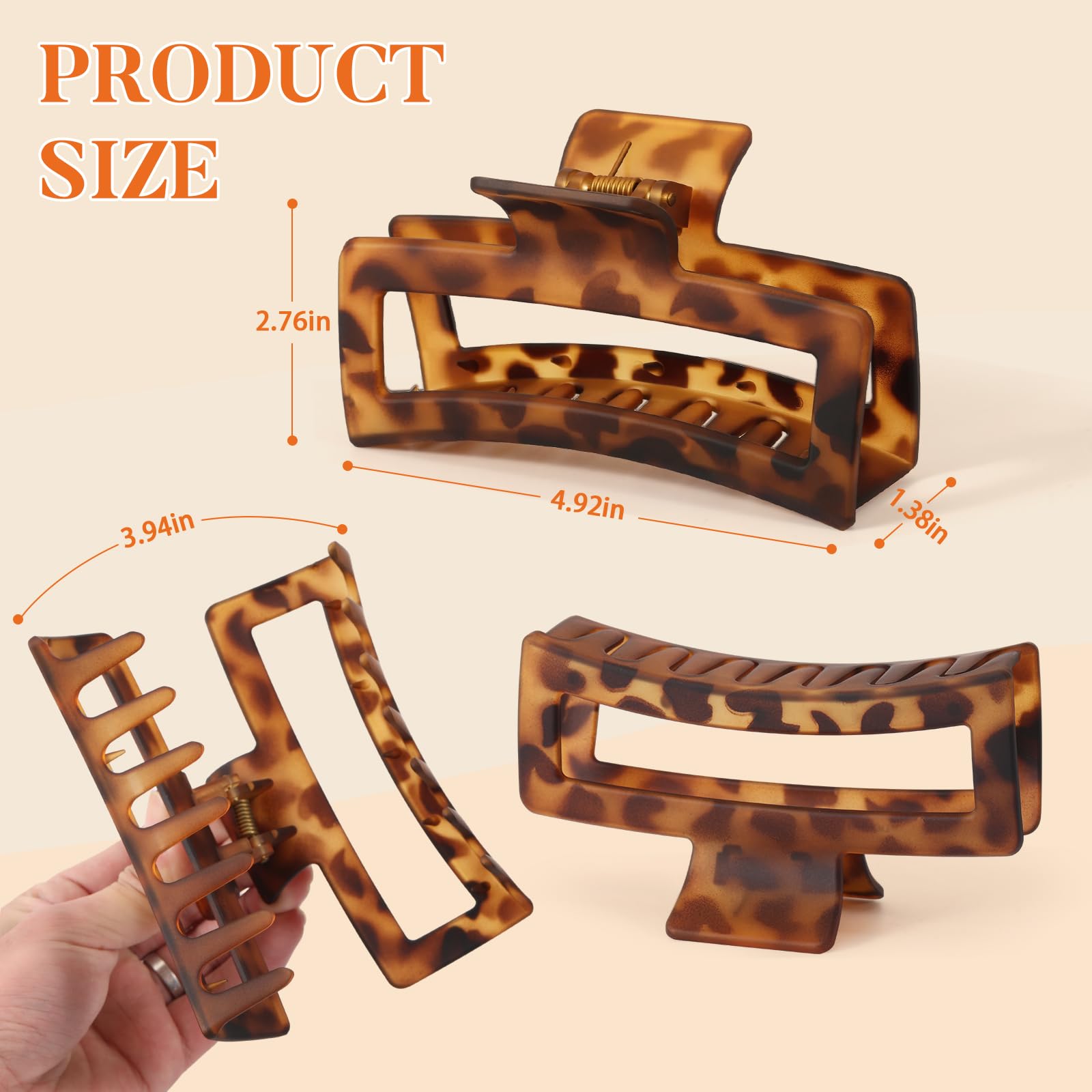 Auseibeely close-up tortoise shell pattern highlighting stylish look and polish