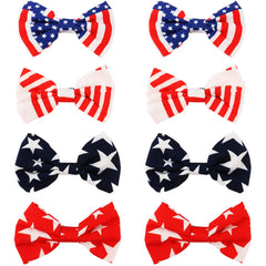 Aushamtai front packaging showing all eight patriotic bows for quick selection