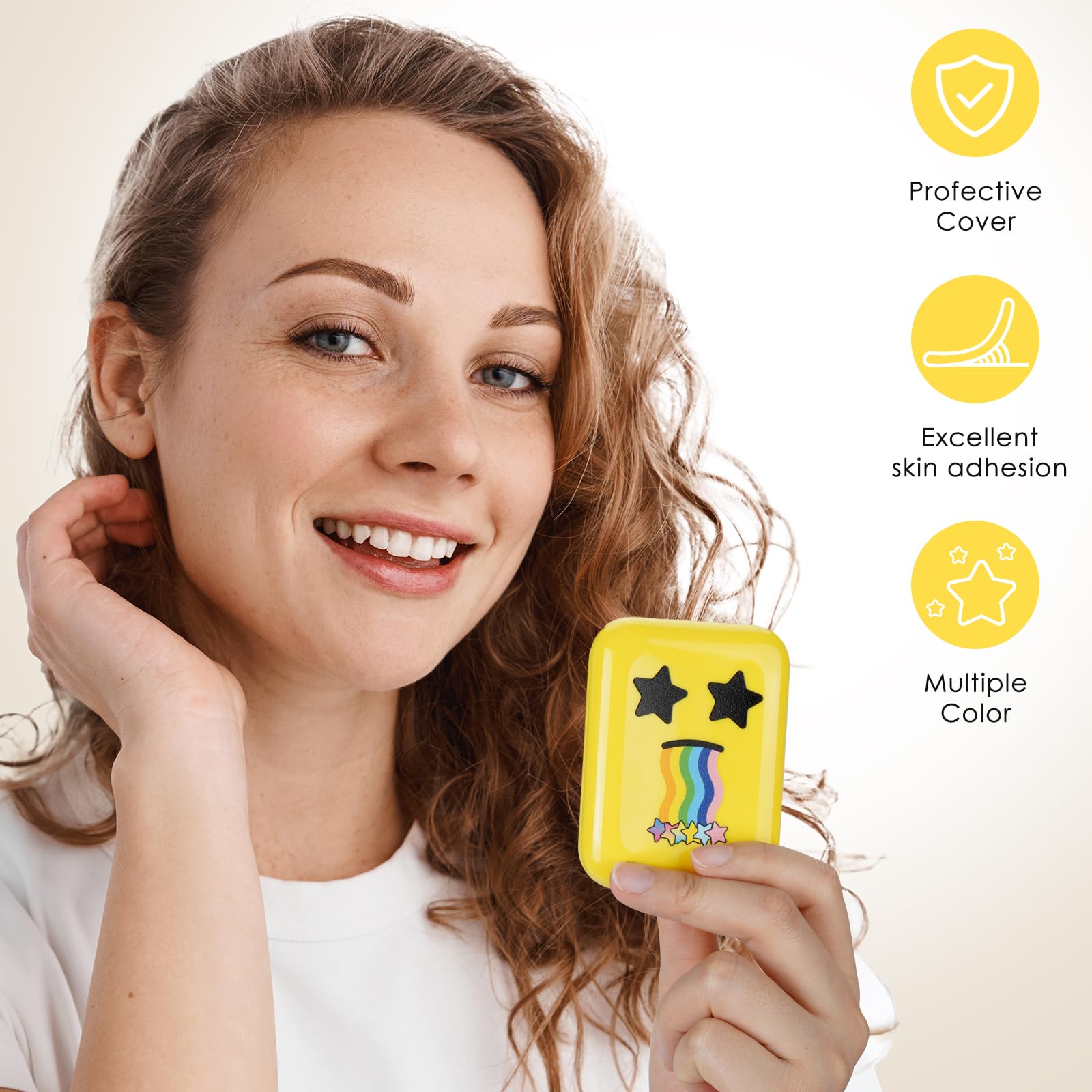 AUSLKA close-up of hydrocolloid texture demonstrating gentle absorption and comfort