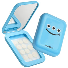 AUSLKA compact front view showing sleek travel-ready pouch and case