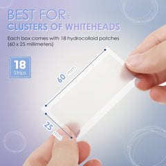 AUSLKA patch applied on cheek offering protection and reduced picking
