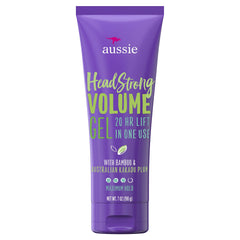Aussie Headstrong front packaging showing 7 oz tube and branding for easy identification