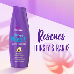 Aussie creamy lather texture demonstrating moisturizing feel