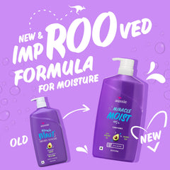 Aussie conditioner open cap revealing creamy texture for easy application and spreadability