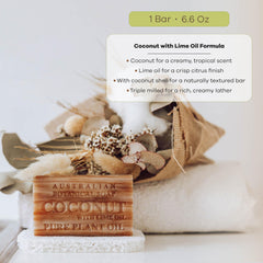 Australian Botanical Soap thick creamy lather closeup for silky skin benefit