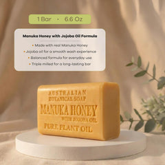 Australian Botanical Soap label ingredient list visible for transparency and trust
