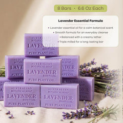 Australian Botanical Soap with lavender flowers illustrating natural scent inspiration