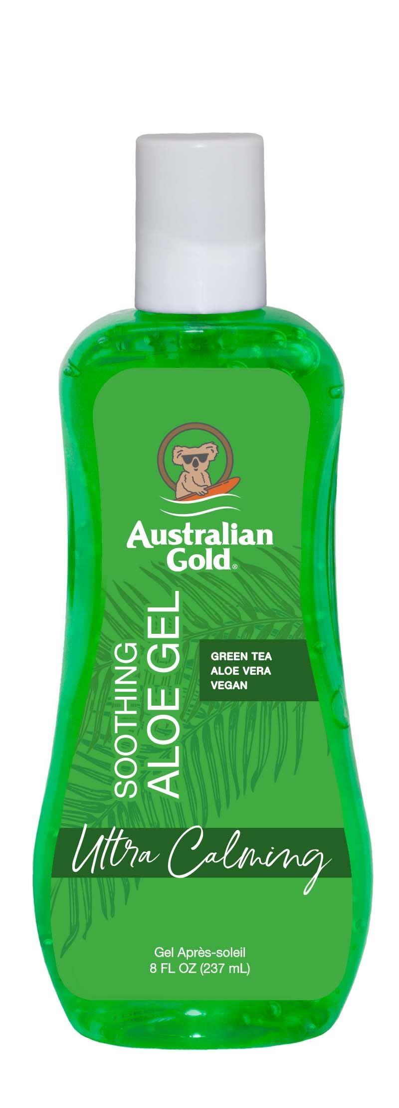 Australian Gold front packaging showing product and cooling benefit