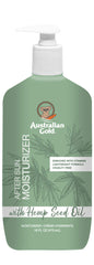 Australian Gold front bottle view showing label and calming benefits