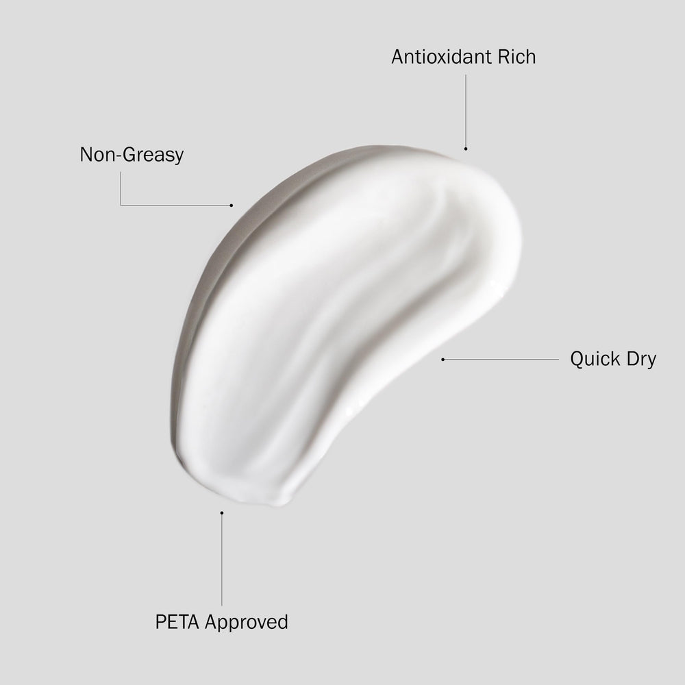 Australian Gold lotion texture close-up showing lightweight non-greasy finish for comfort