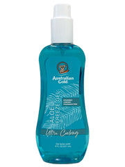 Australian Gold front packaging bottle showing label and 8 fl oz size for easy identification