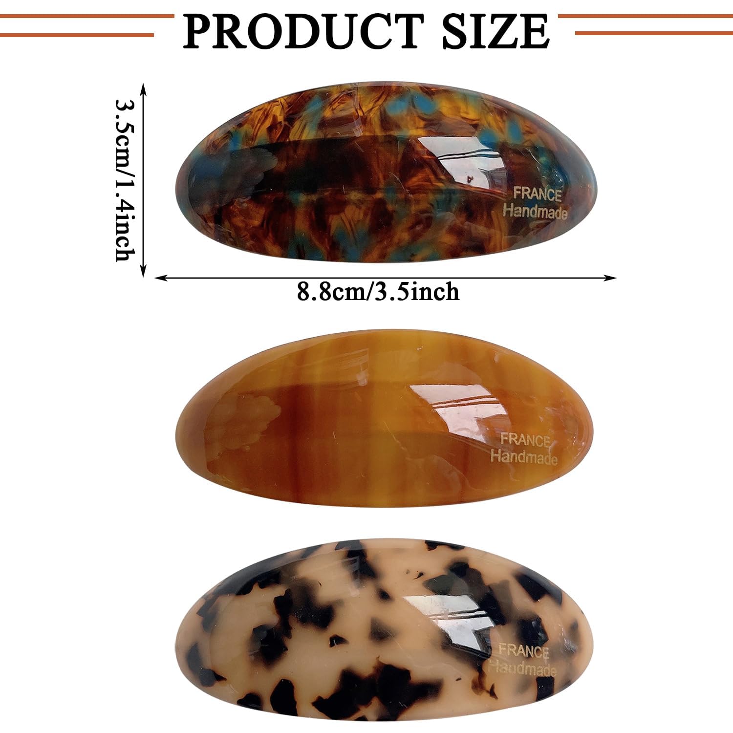 Auswalar close-up of acetate tortoise-shell pattern emphasizing durable, fade-resistant surface