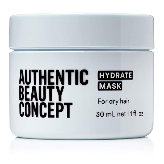 Authentic Beauty Concept hydrate mask front packaging showing clean design and benefit hydration