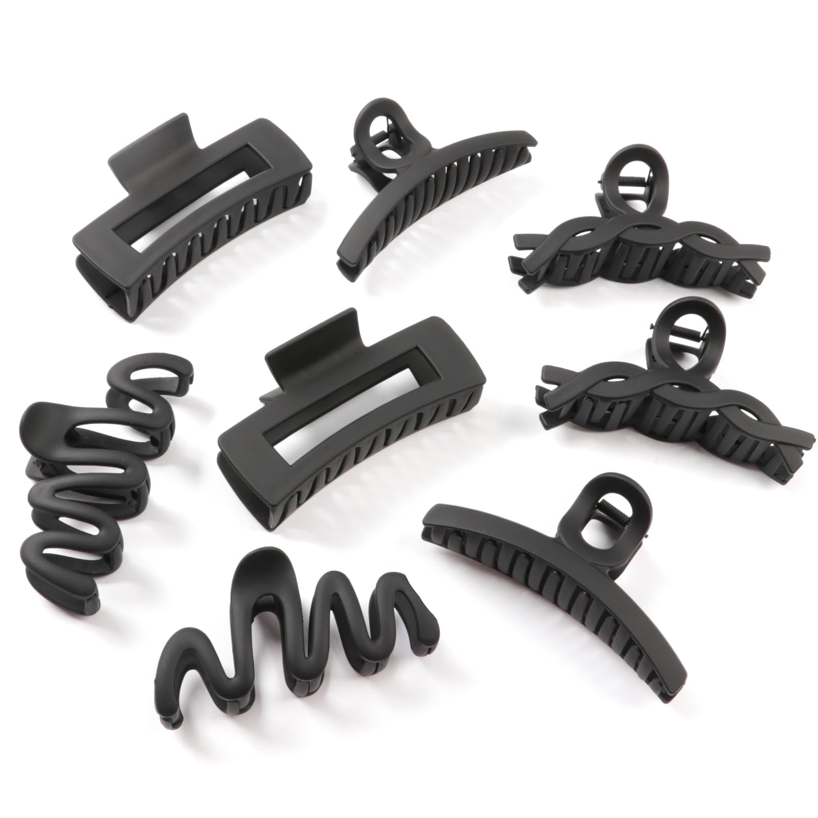 AuroTrends front packaging showing 8 matte black clips ready to gift