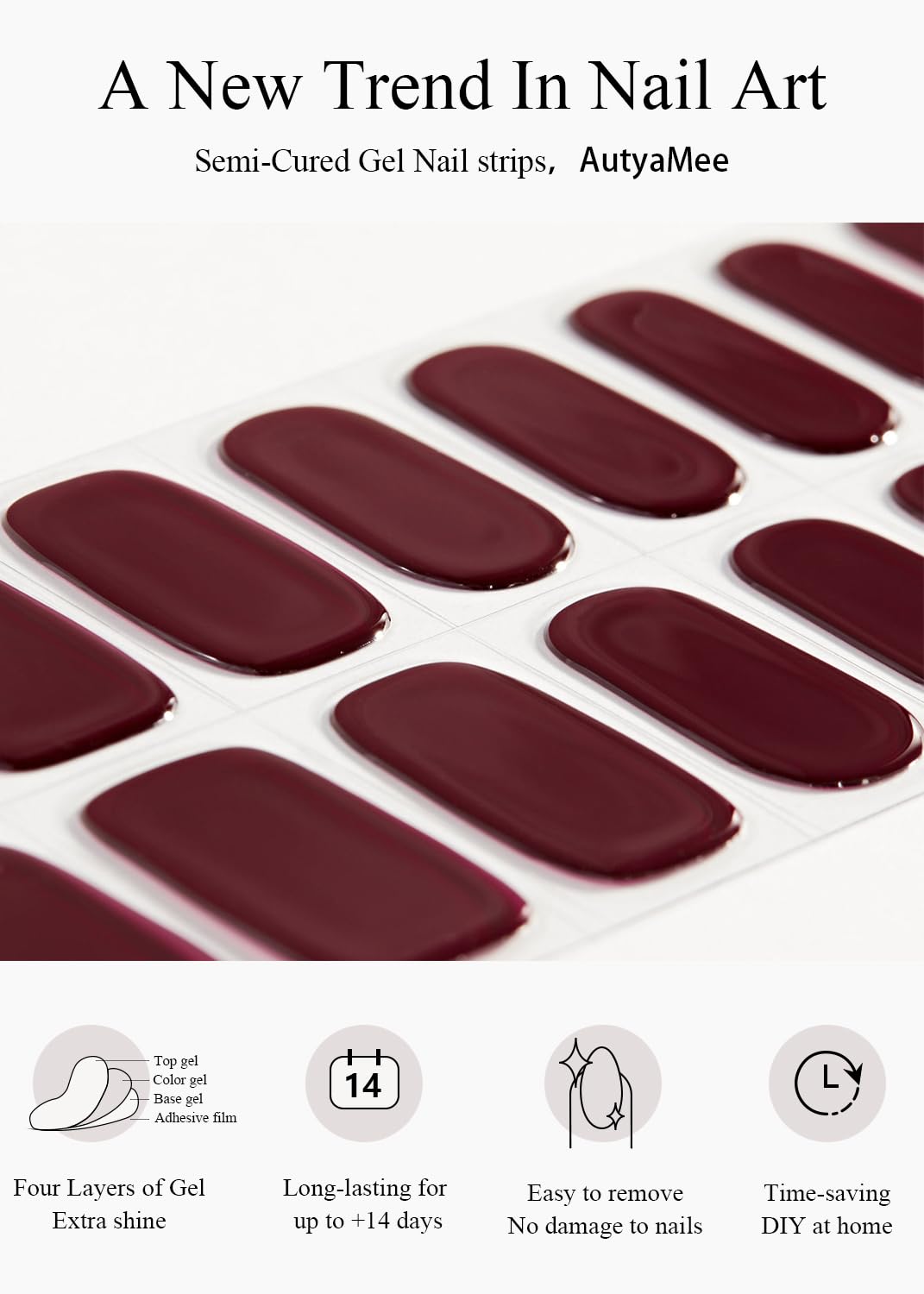 AutyaMee prep kit with file, stick, and pads demonstrating quick application steps