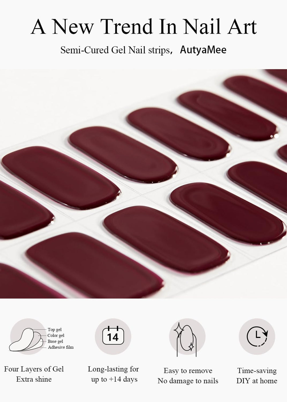 AutyaMee prep kit with file, stick, and pads demonstrating quick application steps
