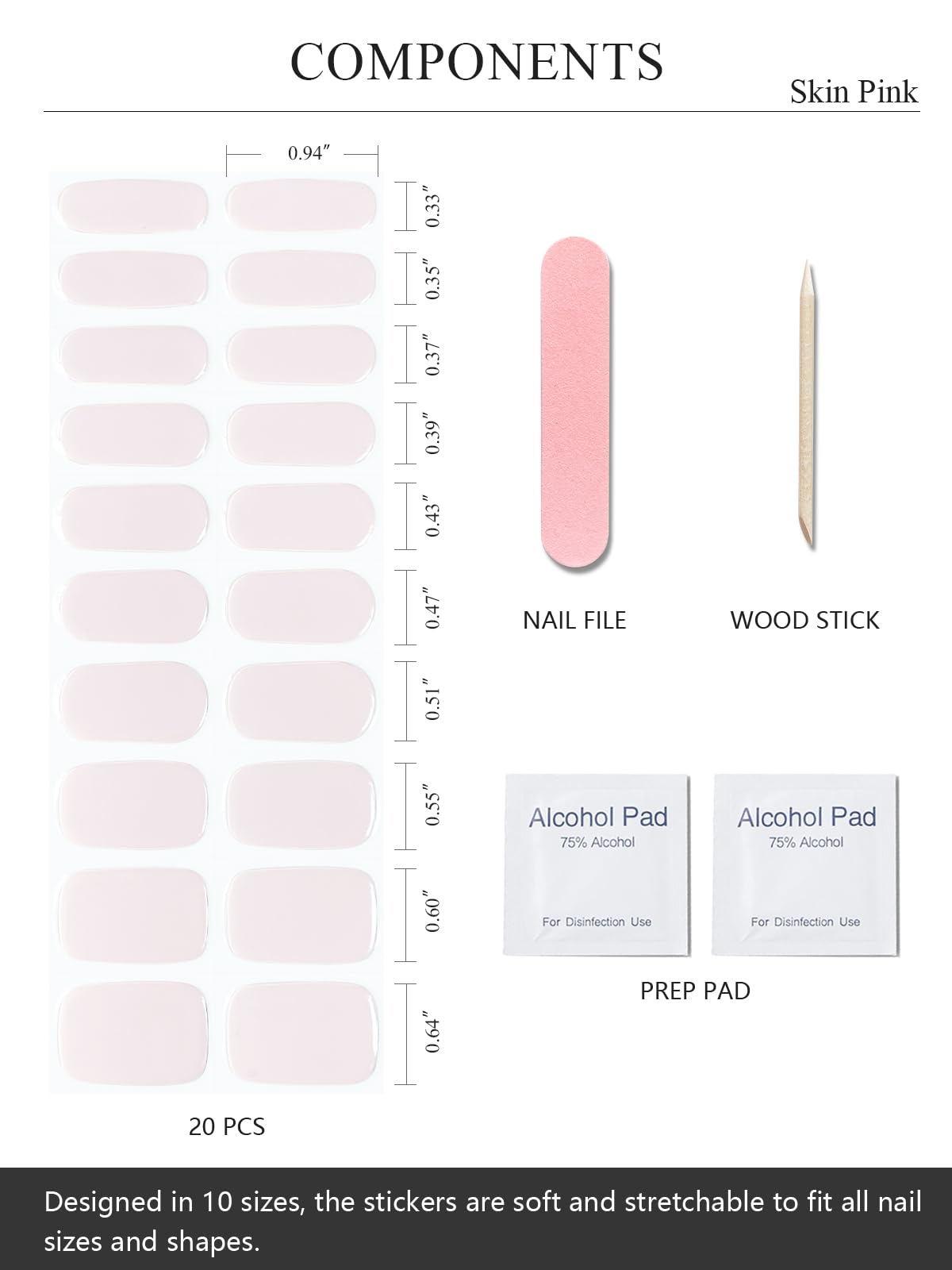 AutyaMee kit tools displayed with strips emphasizing easy at-home application benefit