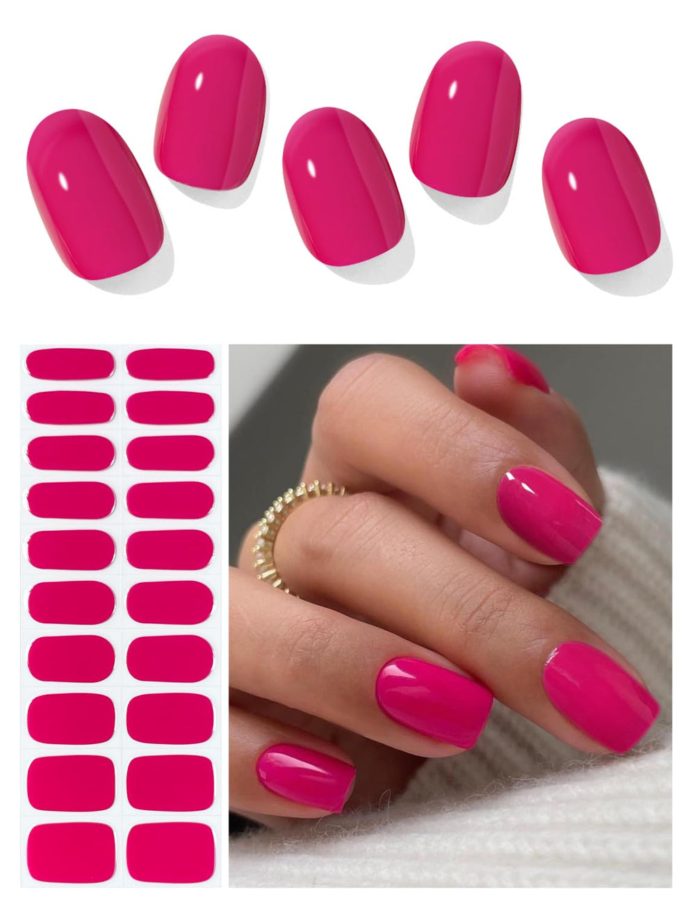 AutyaMee front packaging showing Berry Pink strips and kit contents for clear identification