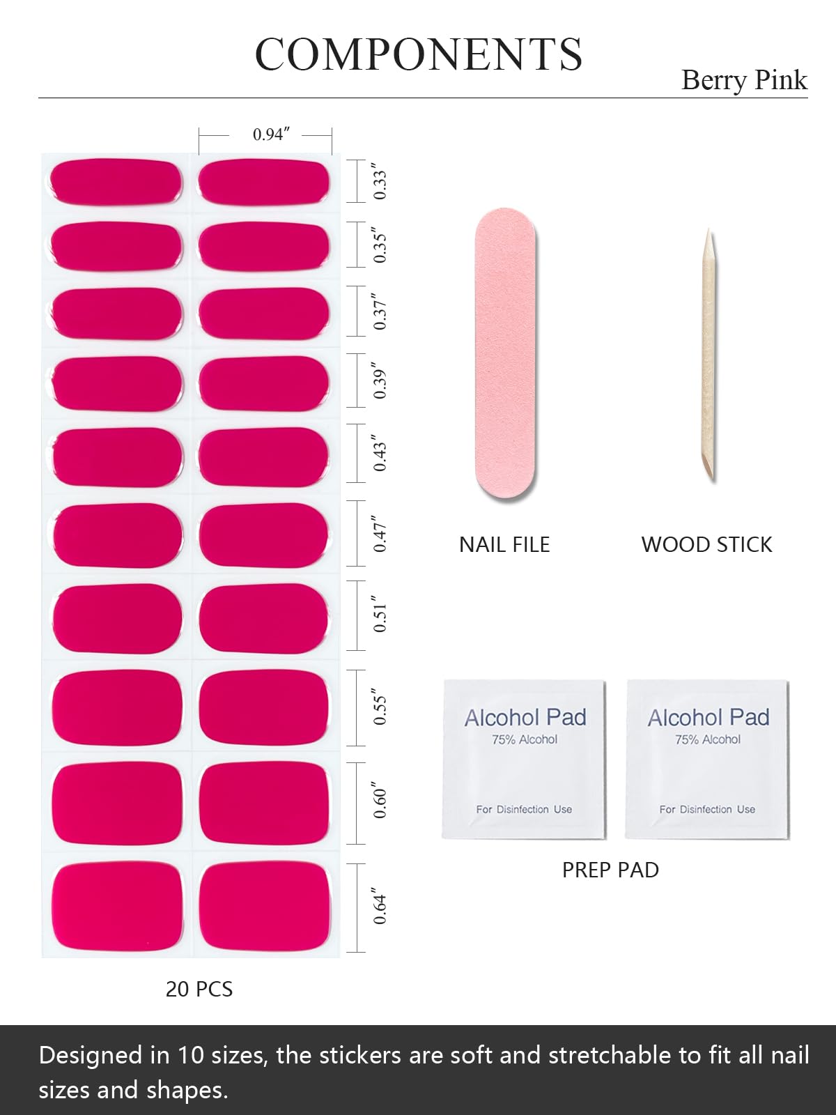 AutyaMee strip on nail during UV curing demonstrating quick hardening for long wear