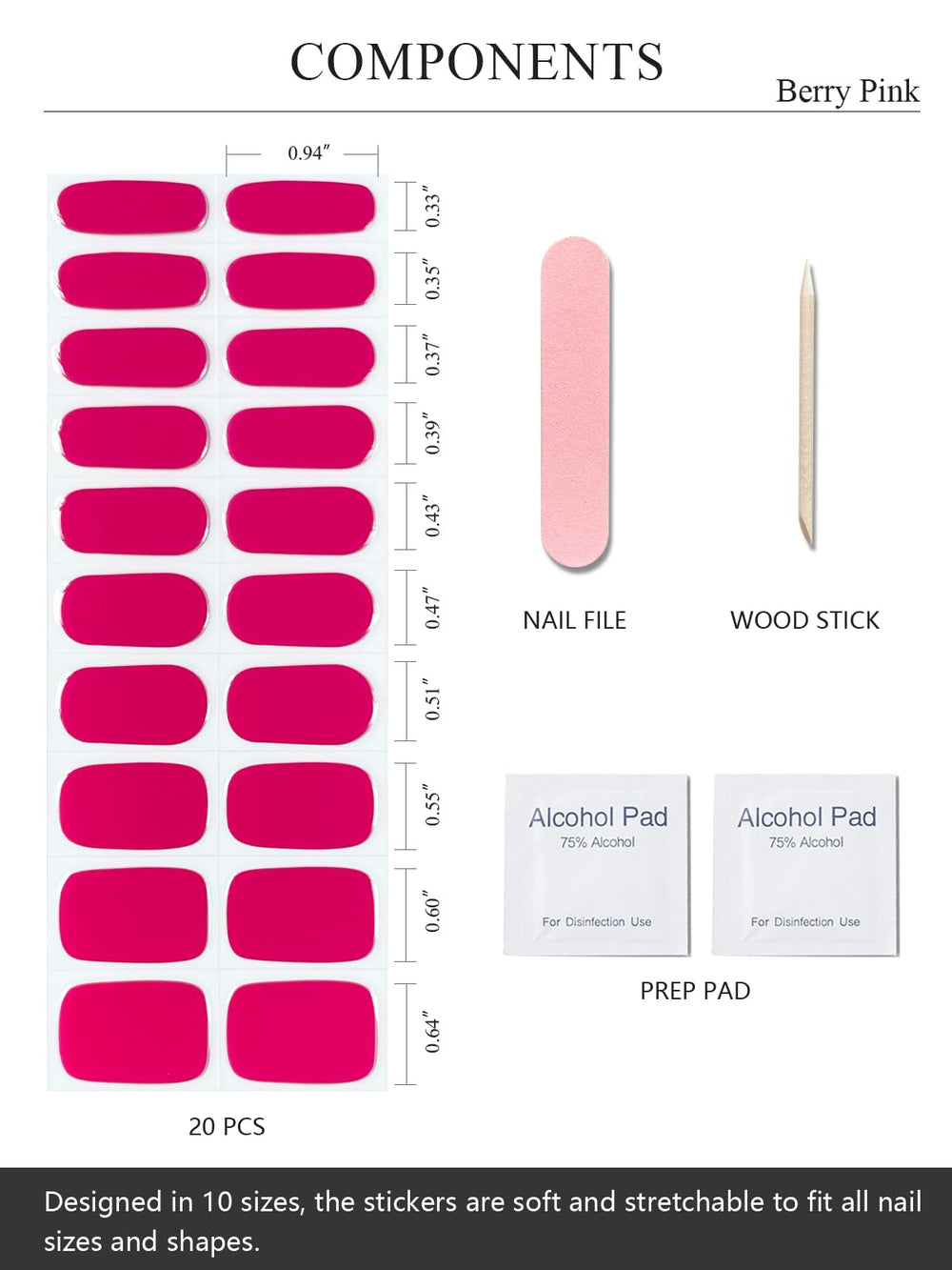 AutyaMee strip on nail during UV curing demonstrating quick hardening for long wear