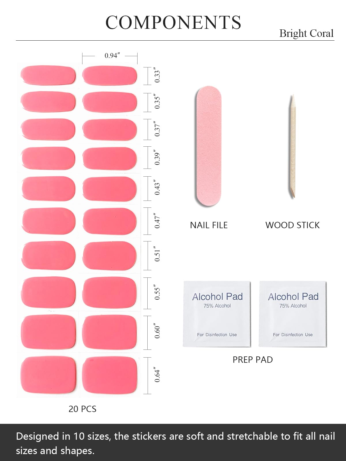 AutyaMee hand applying a strip demonstrating easy stick-on placement for precision