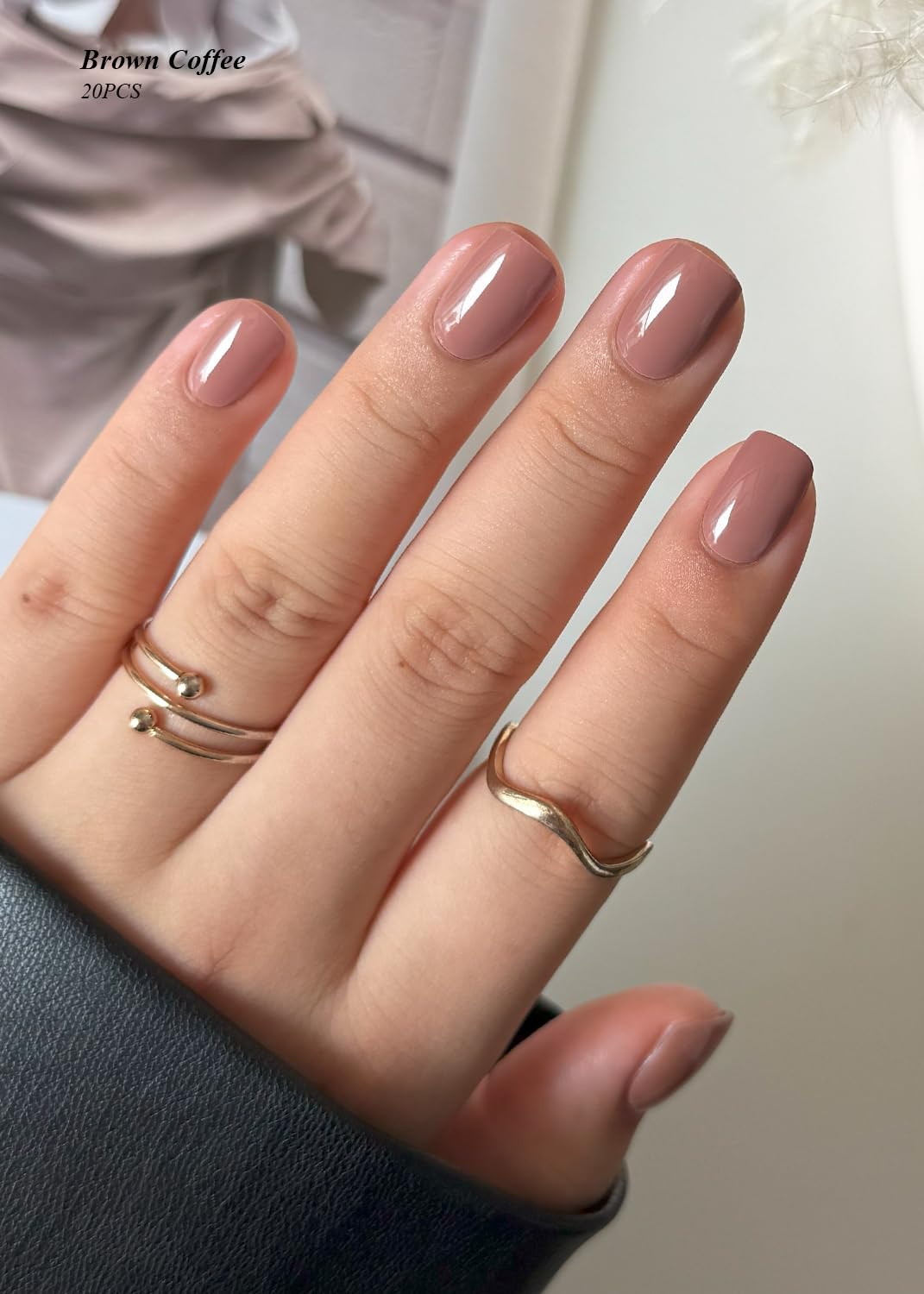 AutyaMee Chestnut N close-up of gel strip texture highlighting smooth flexible surface