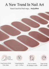 AutyaMee nail file and wooden stick with prep pads demonstrating complete starter kit