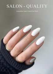 AutyaMee close-up of semi-cured gel layers highlighting flexible application advantage