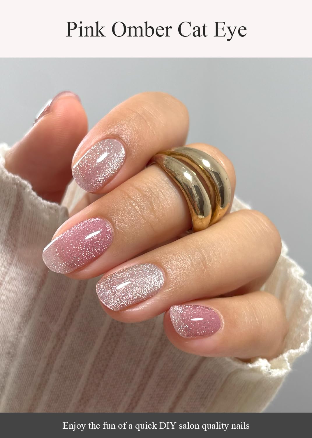 AutyaMee nails cured under lamp showing glossy salon-quality finish and durability