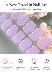 AutyaMee cured nails in lifestyle scene demonstrating durable glossy finish