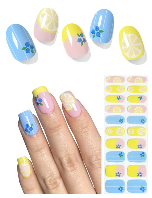 AutyaMee front packaging showing Fresh Lemon design and included tools, clear contents benefit