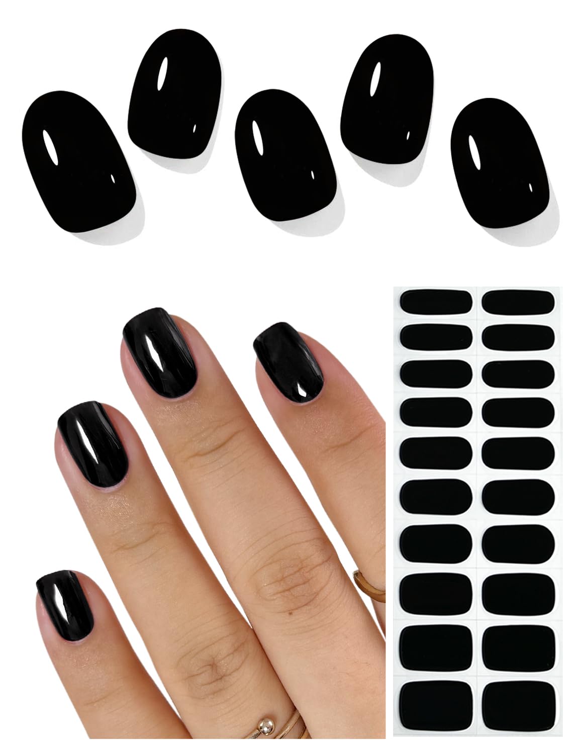 AutyaMee front packaging showing black N03 strips and included tools, clear kit benefit