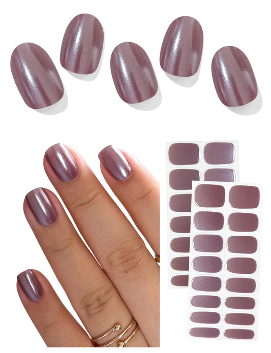 AutyaMee front packaging showing chrome gray purple strips and included tools, fast kit