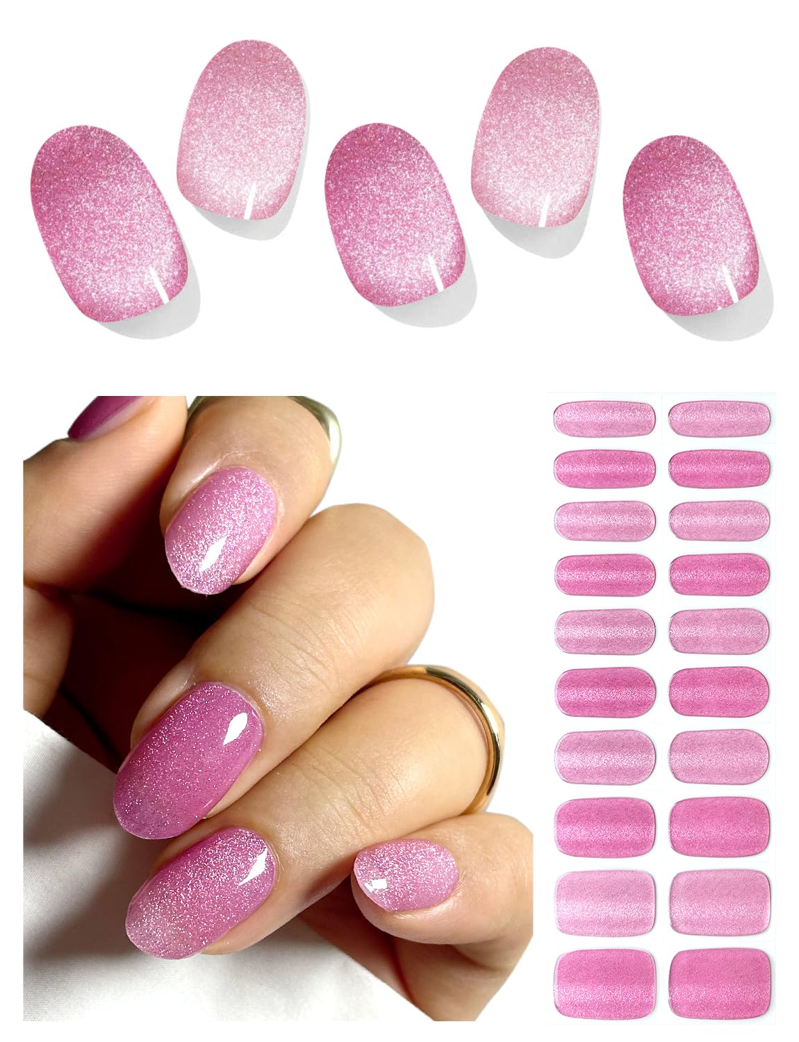 AutyaMee front packaging showing pink cat-eye design and benefit of salon-quality finish