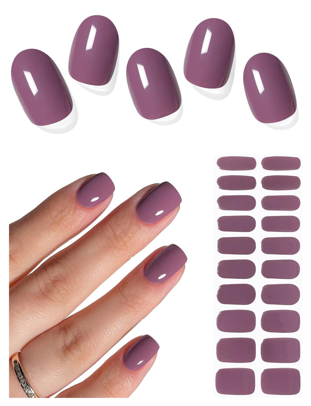 AutyaMee front packaging showing Soft Plum kit and included tools for easy use