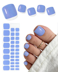 AutyaMee front packaging showing glitter blue gel strips and included tools for easy setup