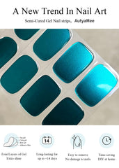AutyaMee strips applied on fingers to show size fit and scale for choosing correct strip