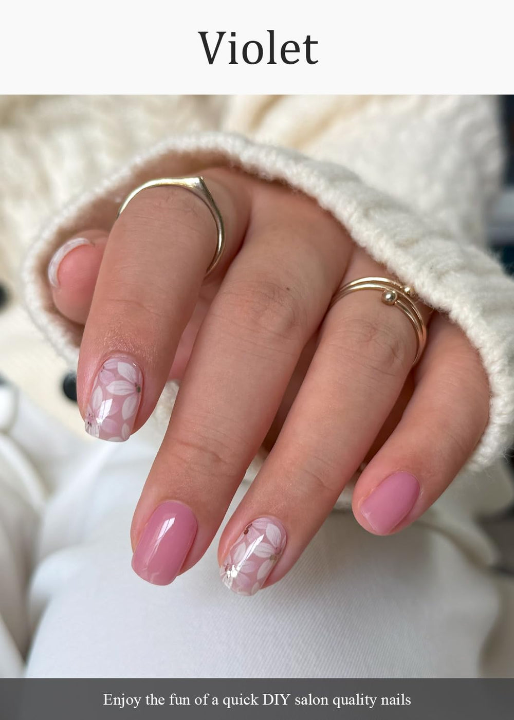 AutyaMee nail in use curing under LED lamp delivering glossy salon finish